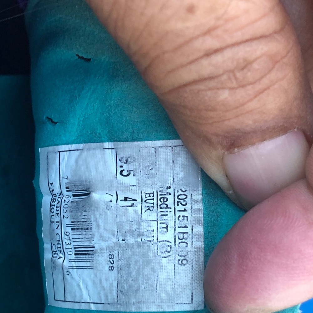 Brooks Pure Cadence 5 Black Purple Aqua Sneakers - Picture 10 of 11
